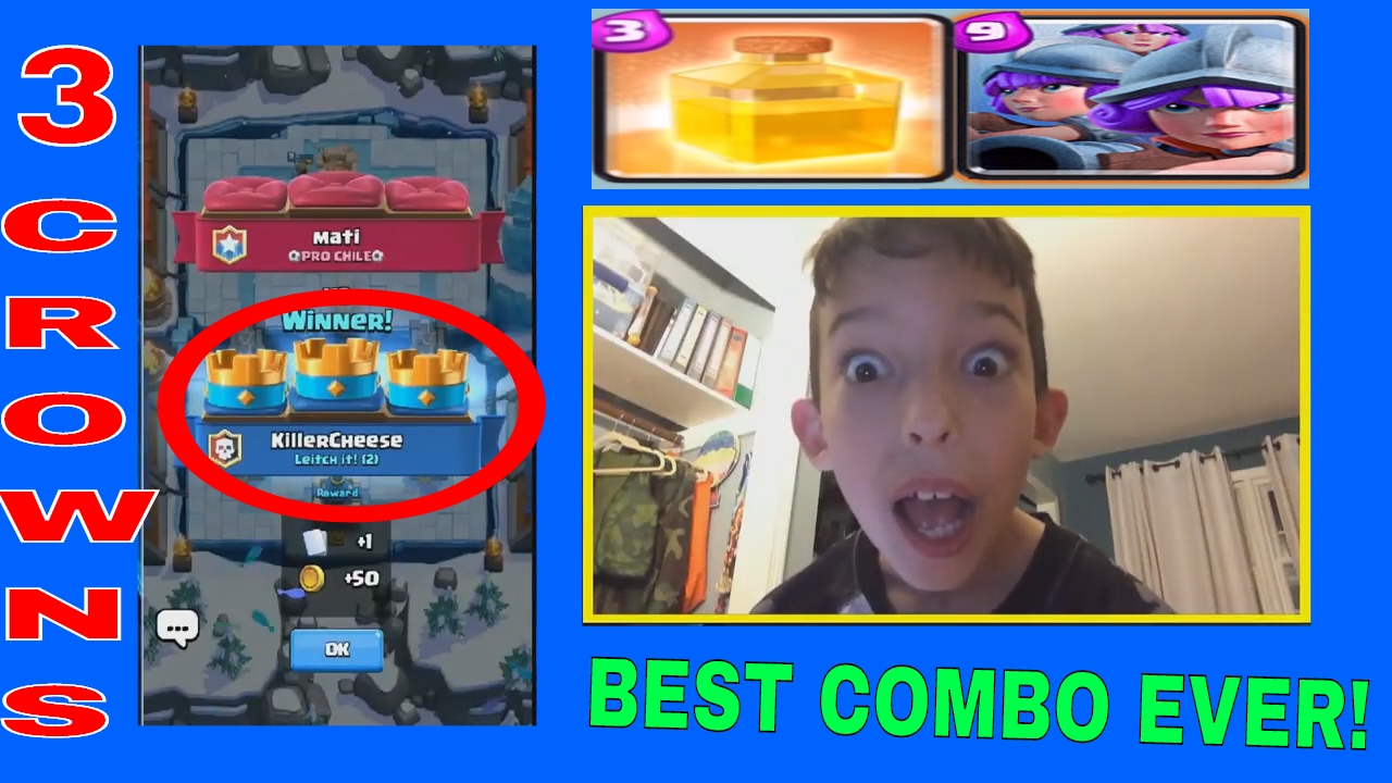 Clash Royale | Three Musketeers + Heal = DEATH!!! NO LEGENDARIES!