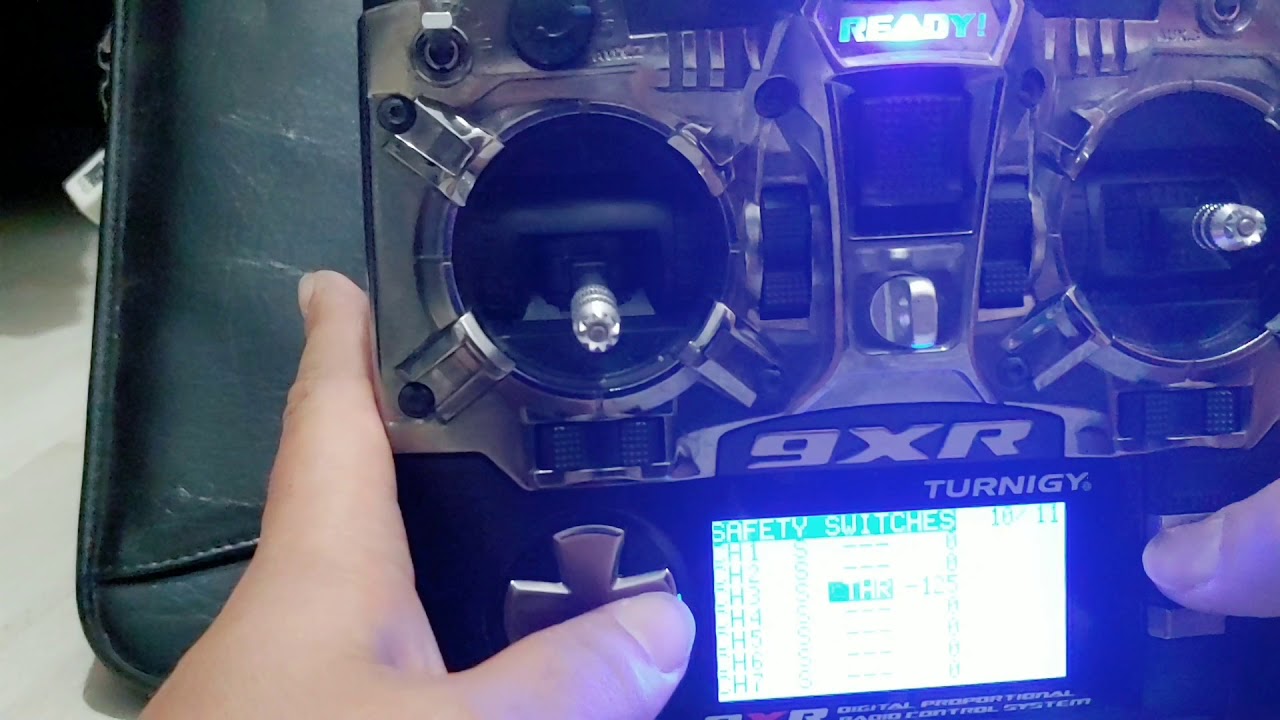 Dicas de uso prático l Rádio Transmissor (TX) Turnigy 9XR l Programação Chaves de Segurança