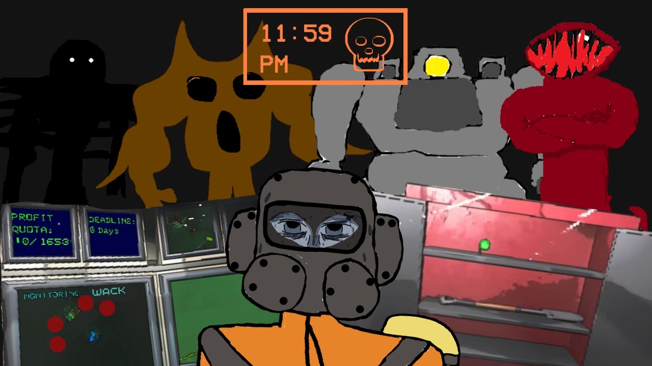 we tried playing lethal company in 2026...