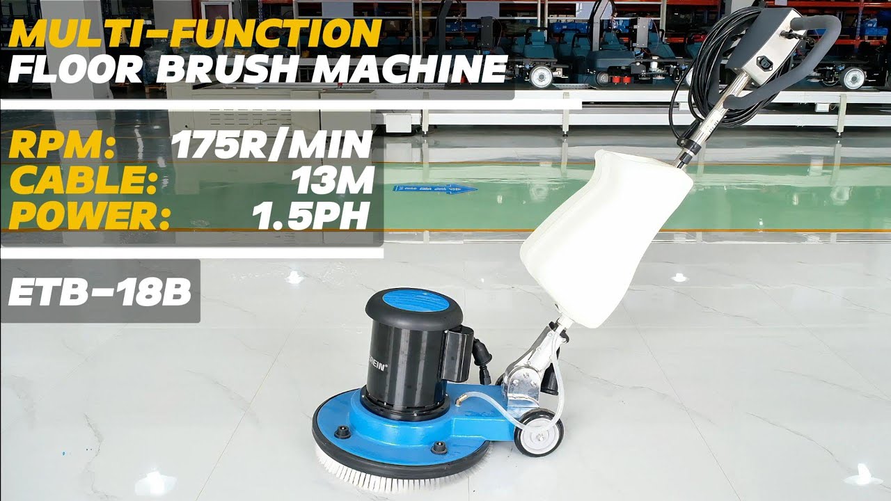 BISON TIPS How do you use a floor scrubber properly?