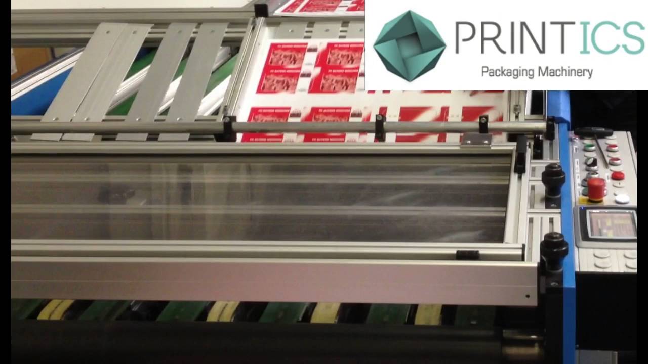 VIDEO PRINTICS U26130616 SEMI AUTOMATIC SHEET TO SHEET LAMINATOR LUNEX 200 H1 MCB