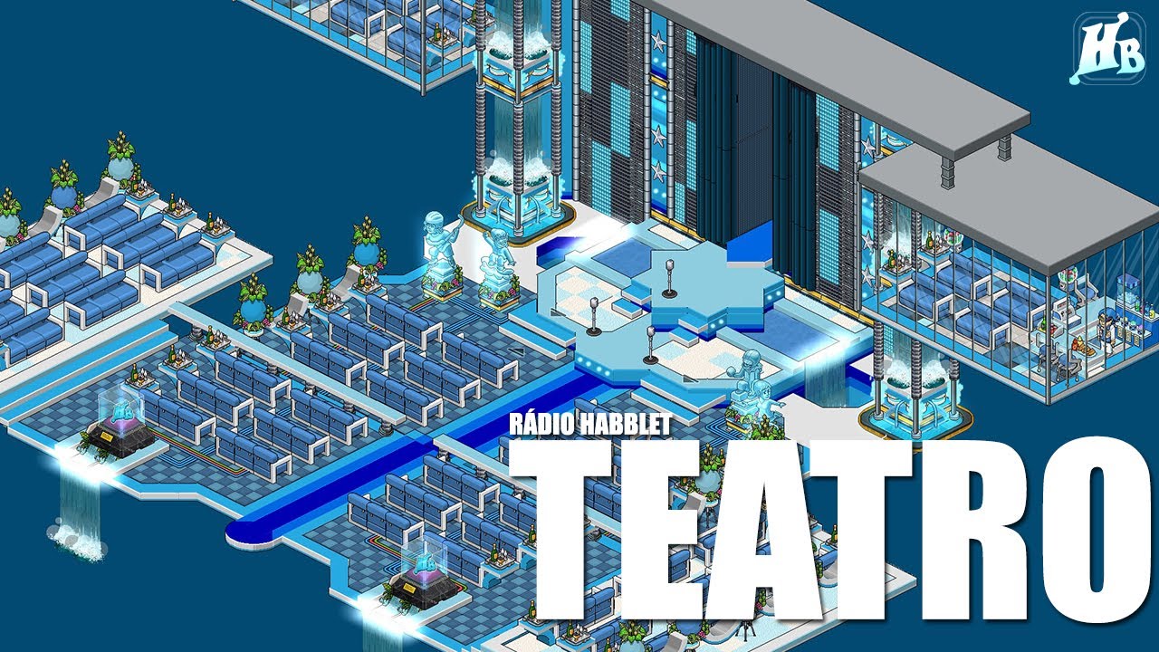 Construindo Radio Habblet - Teatro ll Floor Effect + Lajota