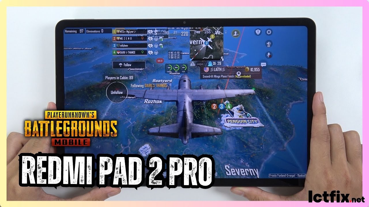Redmi Pad 2 Pro PUBG Gaming Test | Snapdragon 7s Gen 4 | 120Hz Display