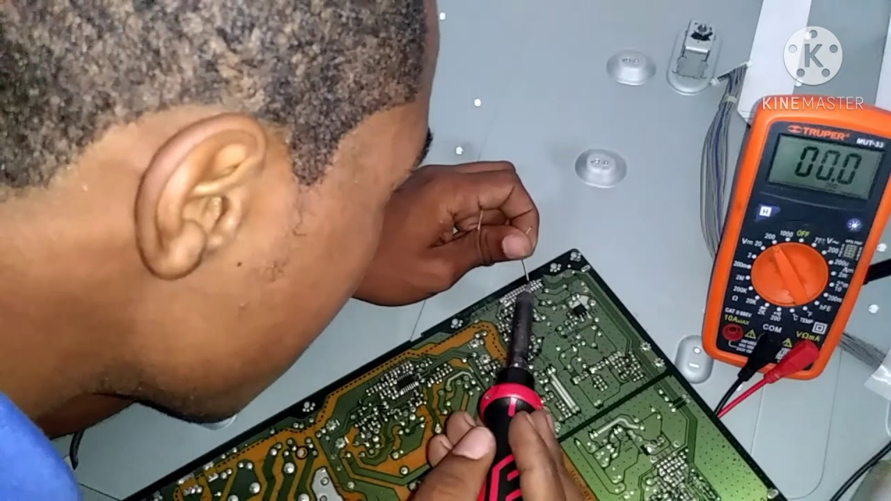 Diagn&oacute;stico de reparaci&oacute;n y como descartar que tarjeta esta  da&ntilde;ada tv lg f&aacute;cil y r&aacute;pido👌