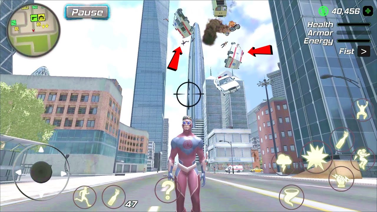Hurricane Superhero Wind Tornado (Tornado on Road) Vehicle Stuck in Tornado - Android Gameplay HD