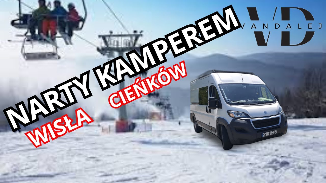 Wisła. Narty kamperem. Jedziemy na Cieńków