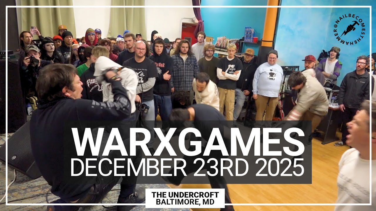 WARXGAMES @ The Undercroft (Baltimore, MD) - December 23th 2025 *FULL SET*
