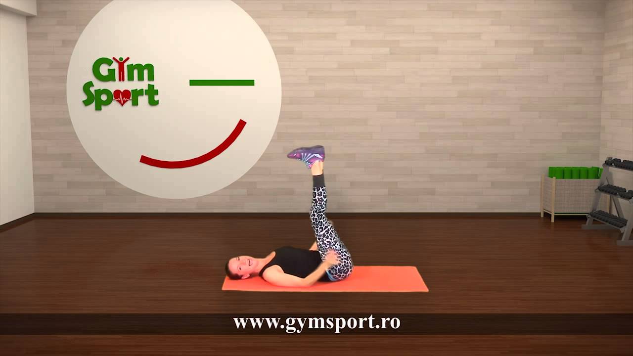 10 minute de exercitii pentru abdomen