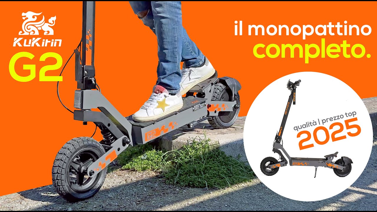 KUKIRIN G2, il monopattino elettrico più completo? 🛴