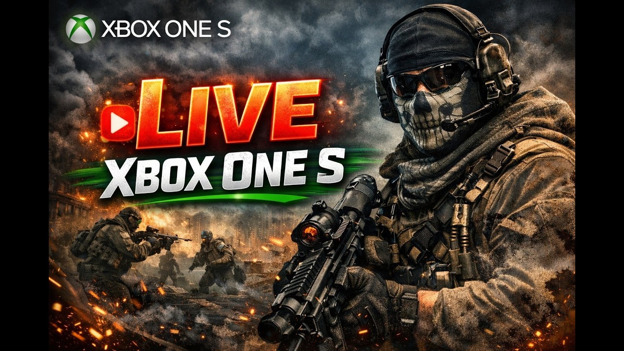 Live 🔴 Call of Duty  Xbox one s teste