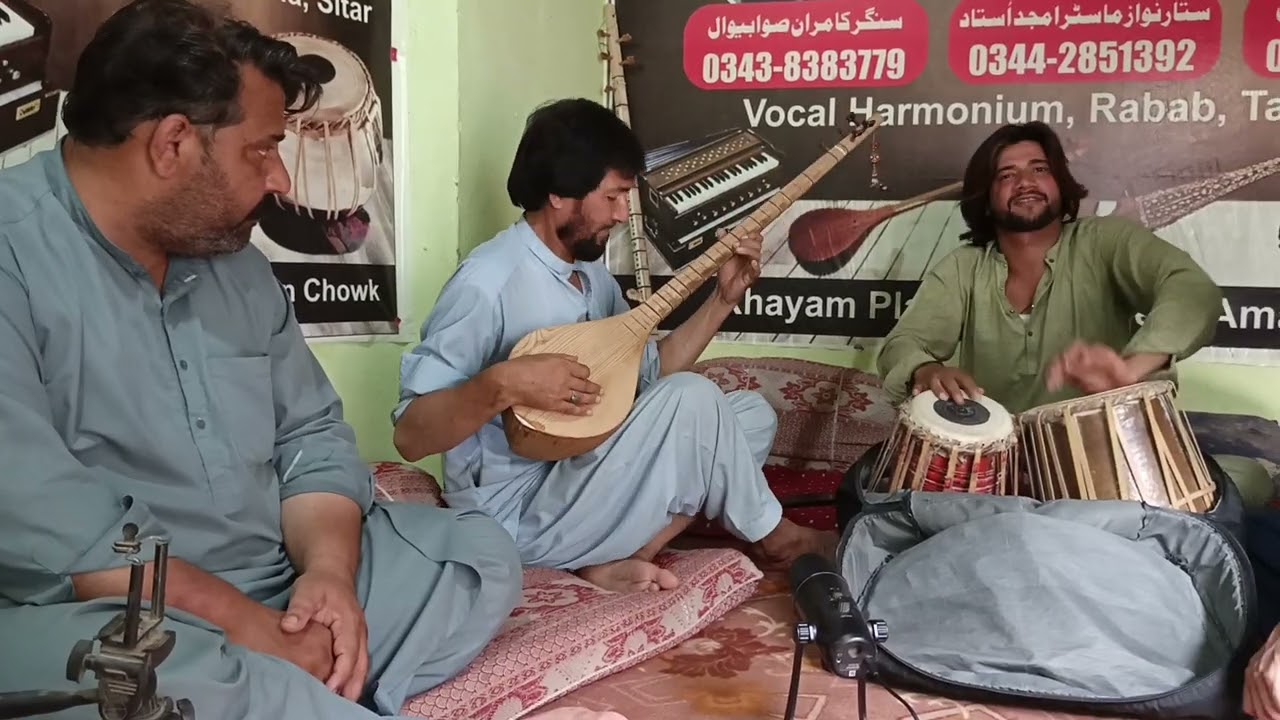 New sitar naghma jhoomta mausam mast mahina by Master Amjid sitar