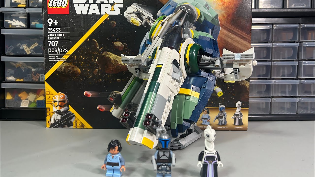 Lego Star Wars 75433 Jango Fett’s Starship (2025) Set Review  