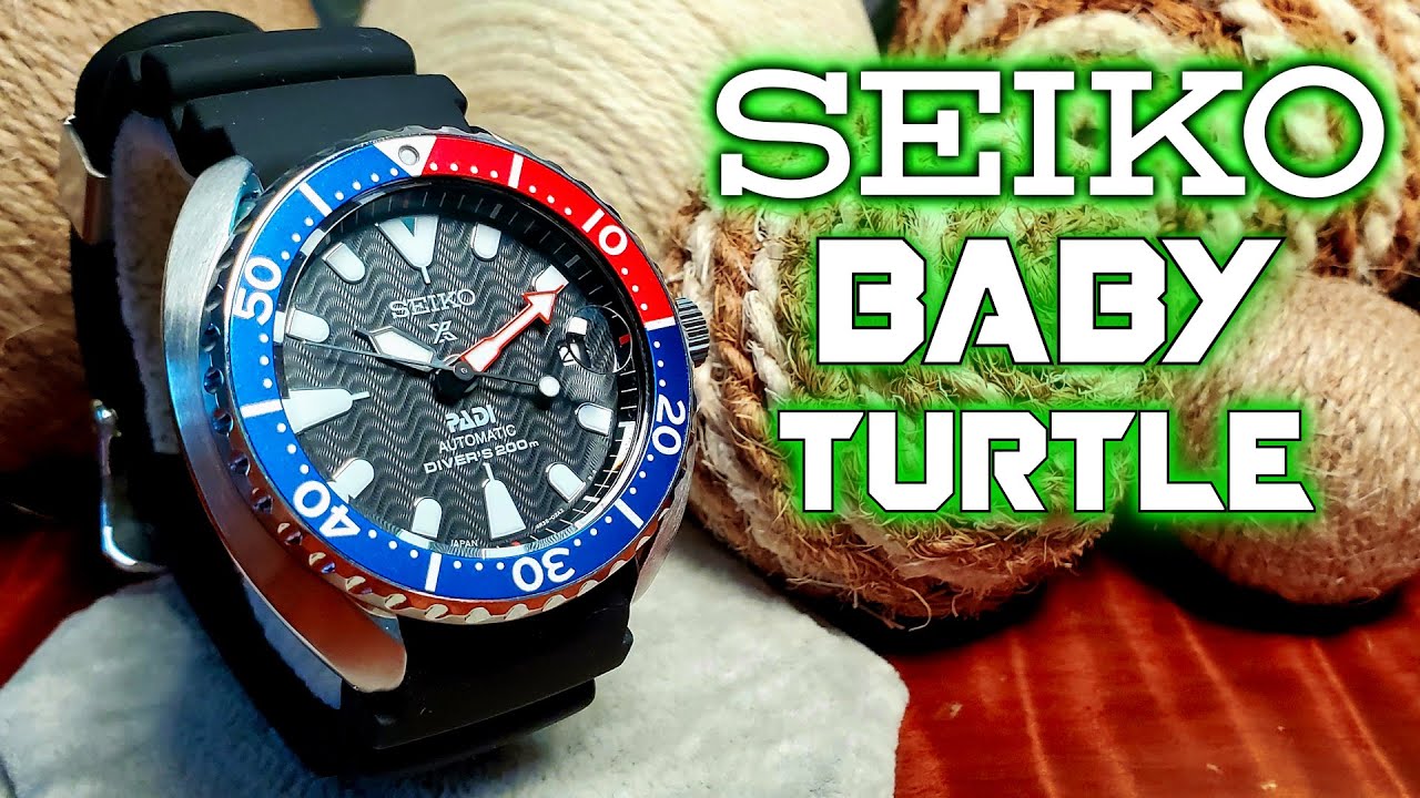 Seiko Baby Turtle Padi SRPC41J1 - Full Review