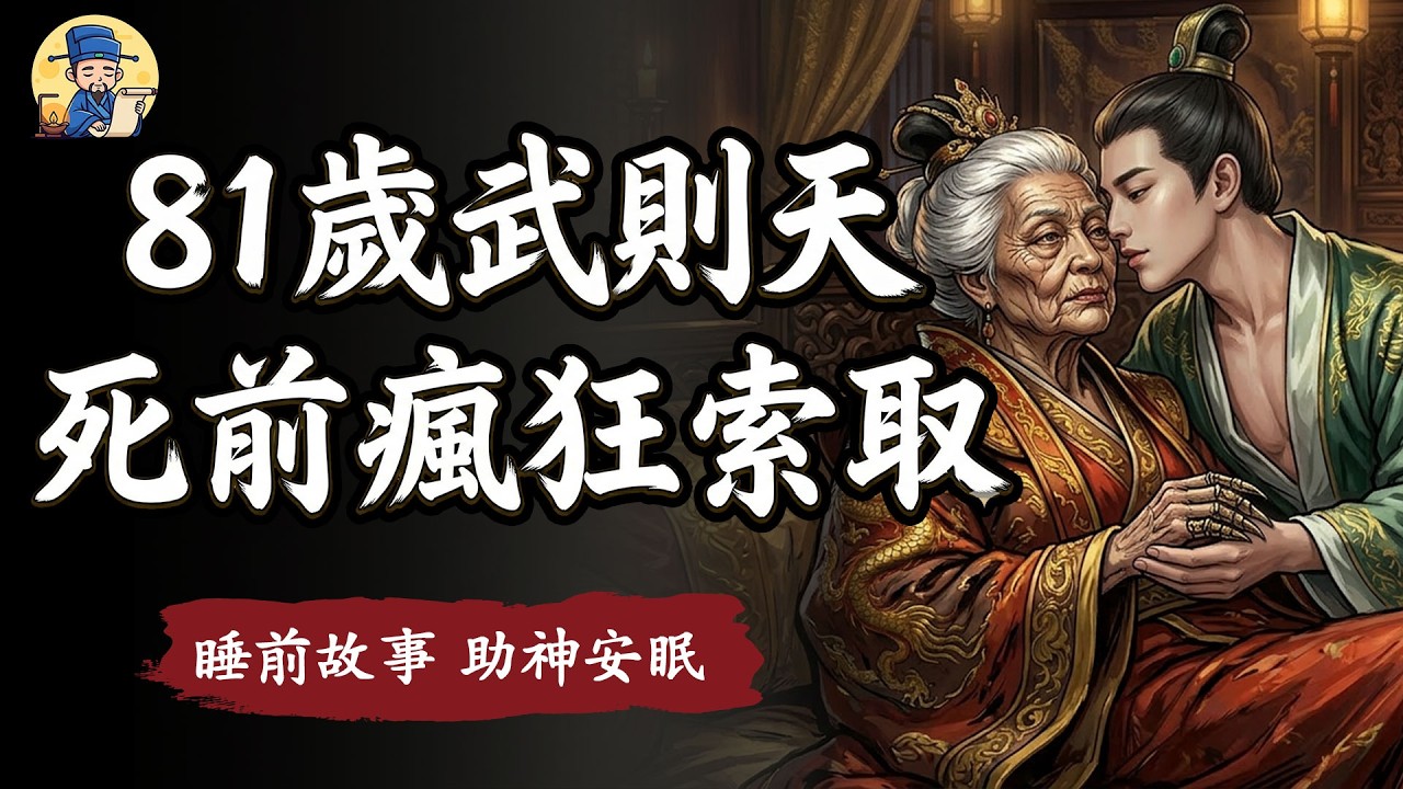 男寵被活活打死！武則天晚年有多瘋狂？帶你扒開大周後宮最荒唐的遮羞布｜睡前故事，安神助眠 #睡前故事 #歷史故事 #男寵 #薛懷義 #武則天