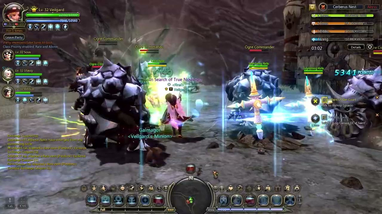 Another Daily Cerberus Nest Run Priest POV  DragonNest Classic 2025 04 05