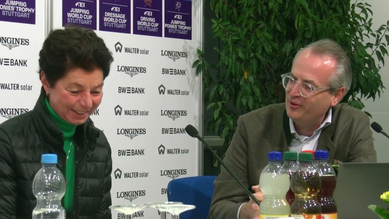 Pressekonferenz FEI Dressage World Cup™ Kür