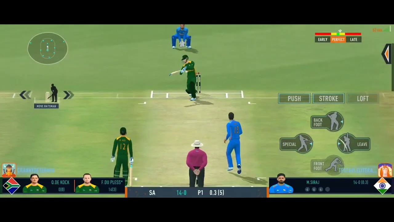 IND vs SA | Online match | RC24 #rc24 # indvssa  #australia #icc #cricketgame #worldcup #aussie