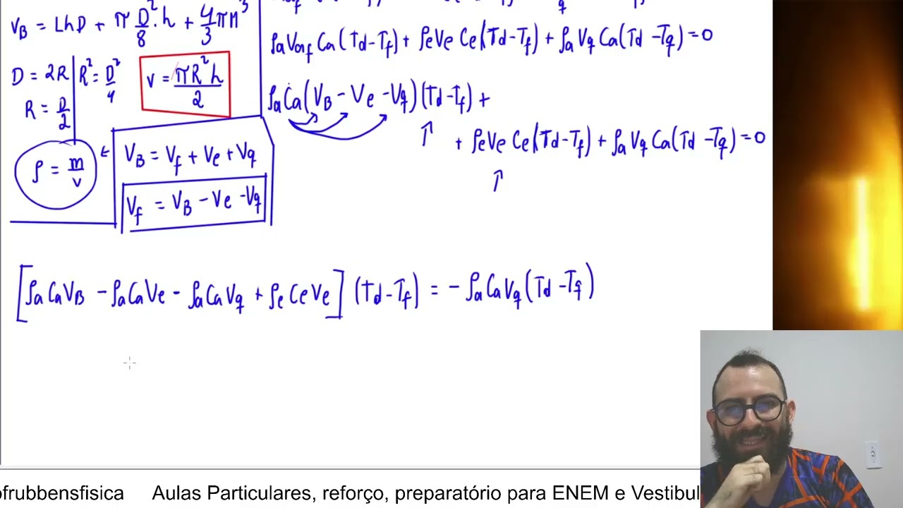 EFOMM 39 2026 - Uma banheira contem agua fria e um brinquedo esferico de raio r