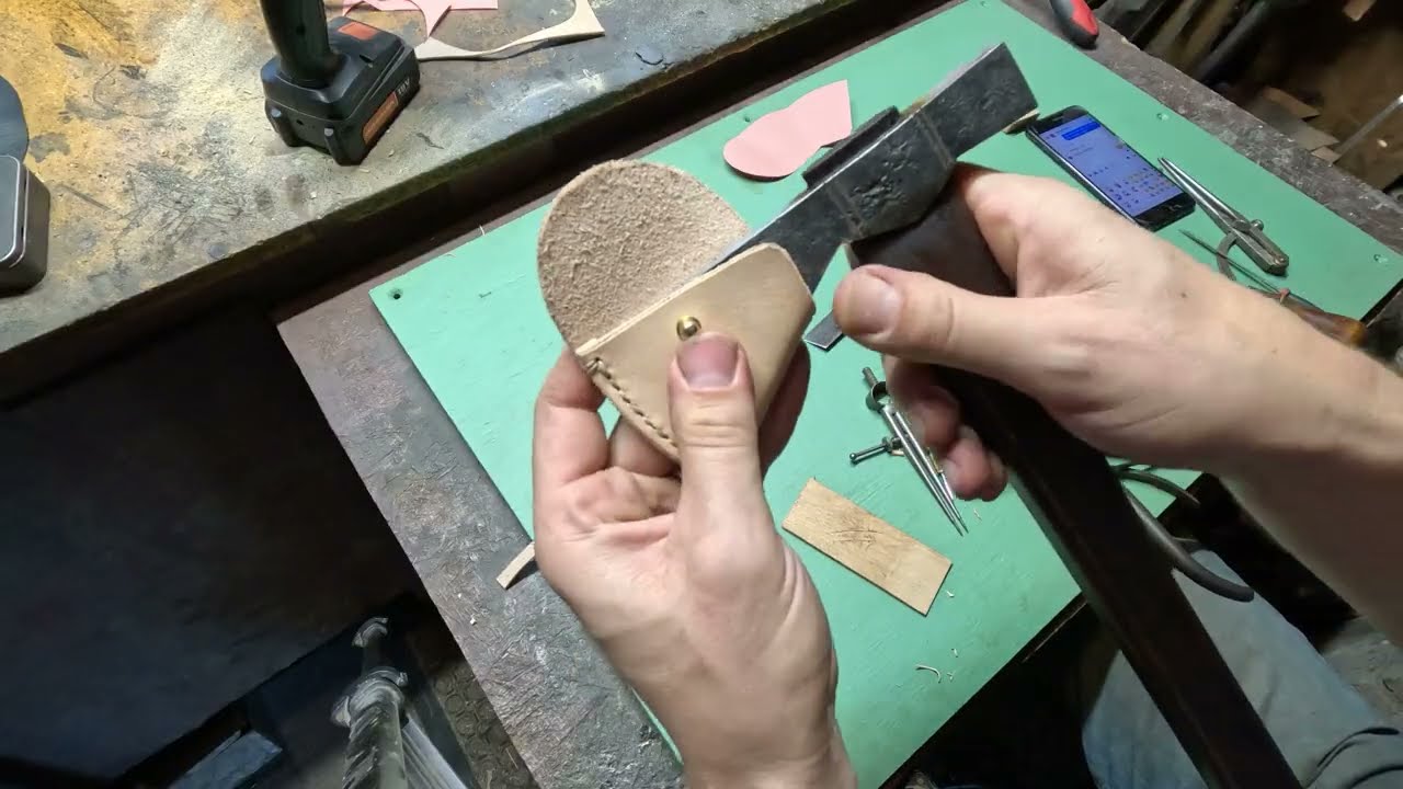 Изготовление ножен для топора