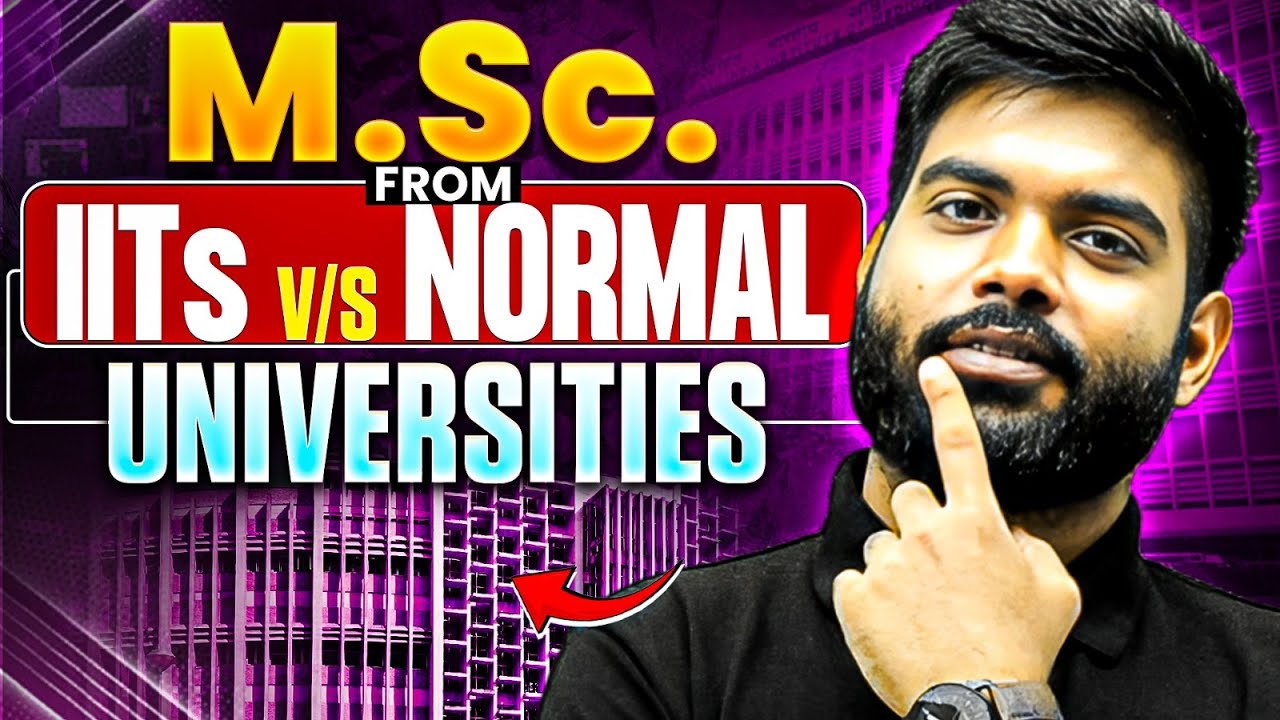 IIT/NIT vs Normal Universities - The actual reality!