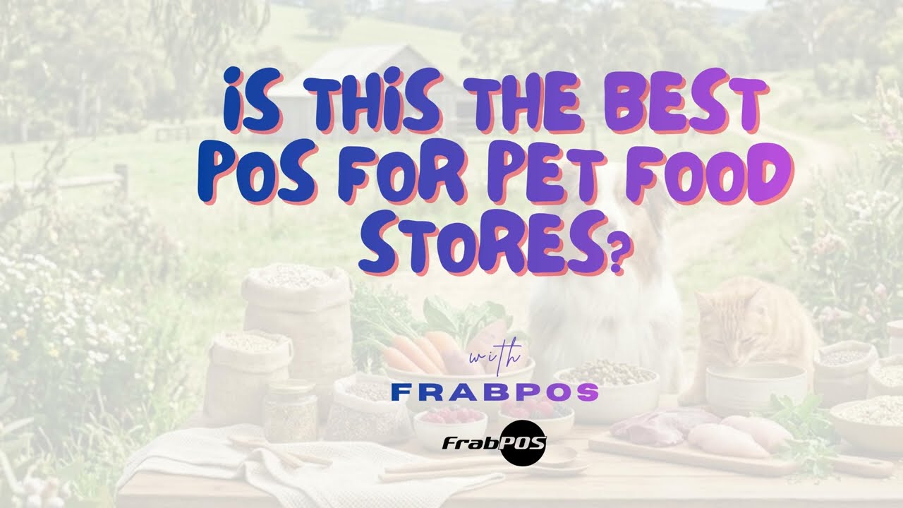Modern POS for Pet Food Stores | FrabPOS Demo Video