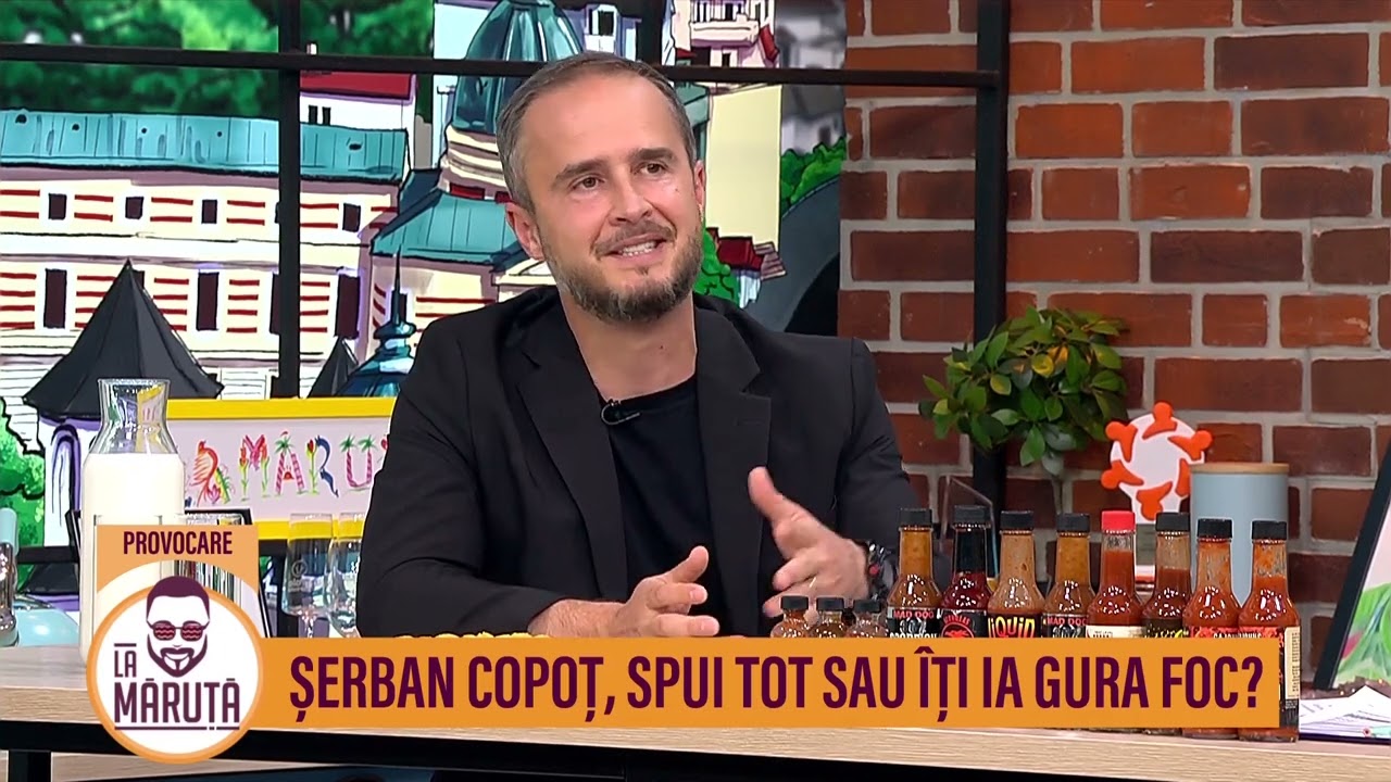 Șerban Copoț la sosurile picante 🔥