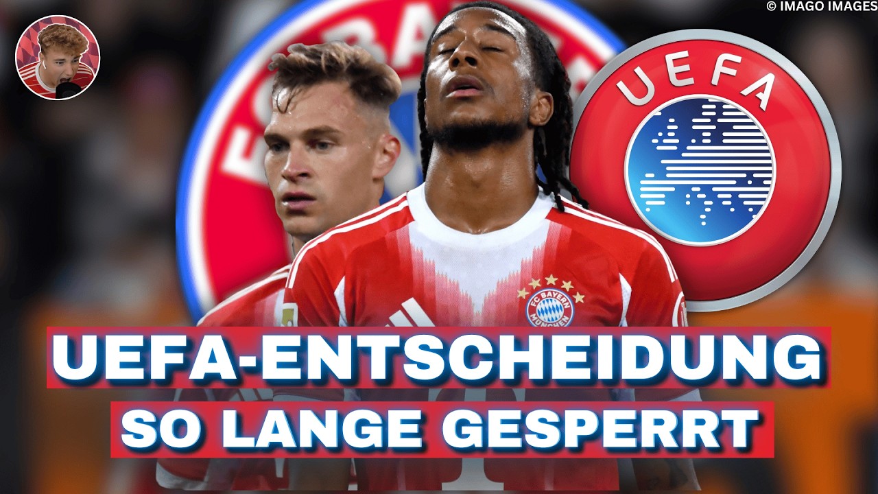 UEFA bestätigt! KEINE extra-Strafen für Kimmich und Olise! Nur ein Spiel gesperrt