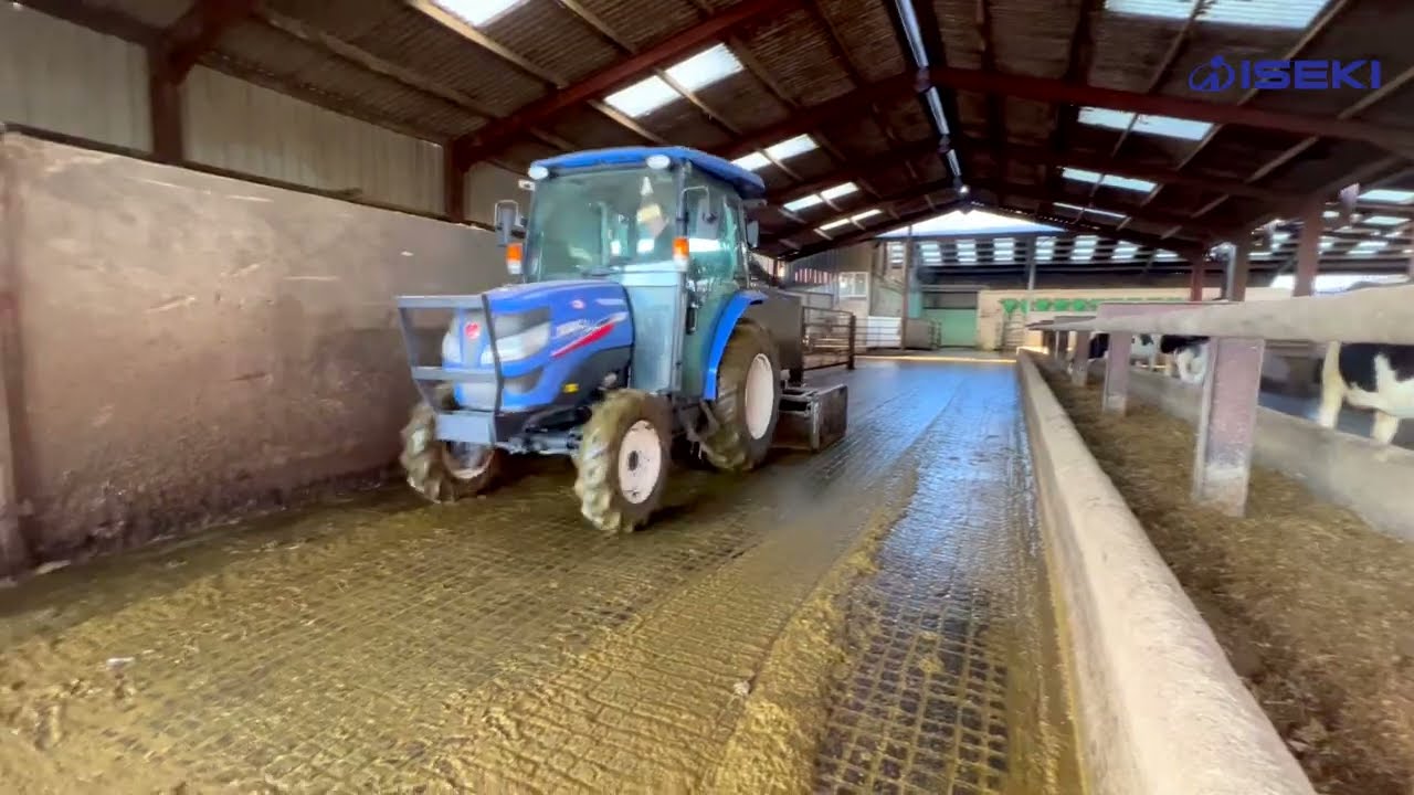 ISEKI Compact tractor for Jenirens Dairy Farm