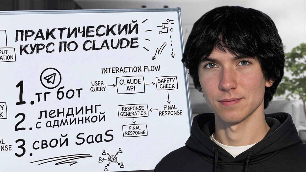 Claude Code: ПОЛНЫЙ ПРАКТИЧЕСКИЙ КУРС ПО ВАЙБКОДИНГУ (2 часа. 2026)