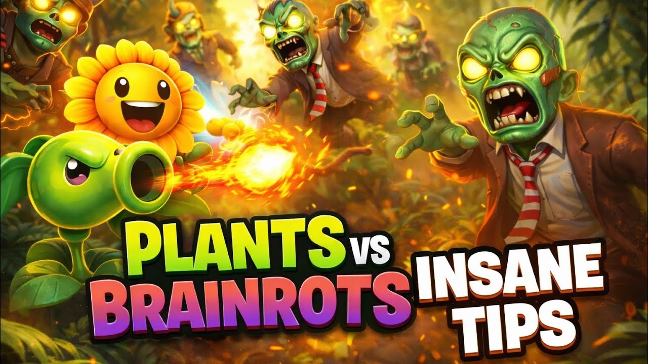 Plants vs Brainrot Insane tips💯