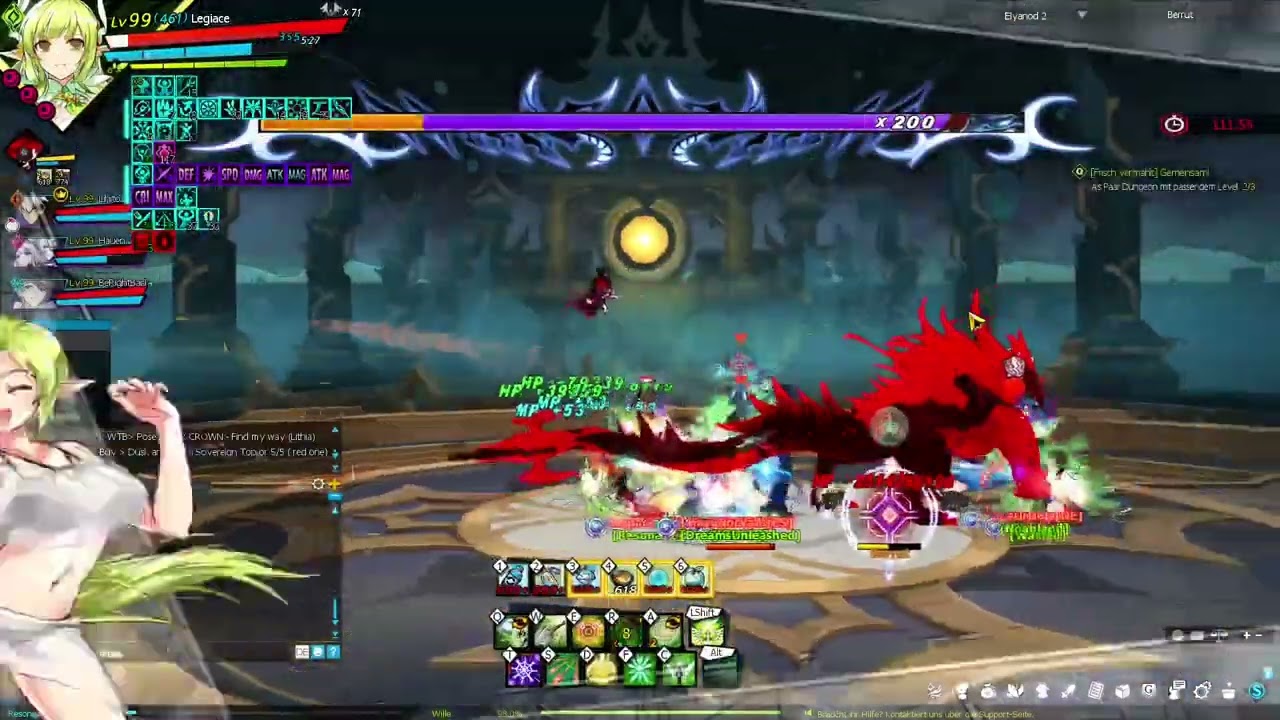 [Elsword EU] Daybreaker Berthe Challenge Mode 2-1