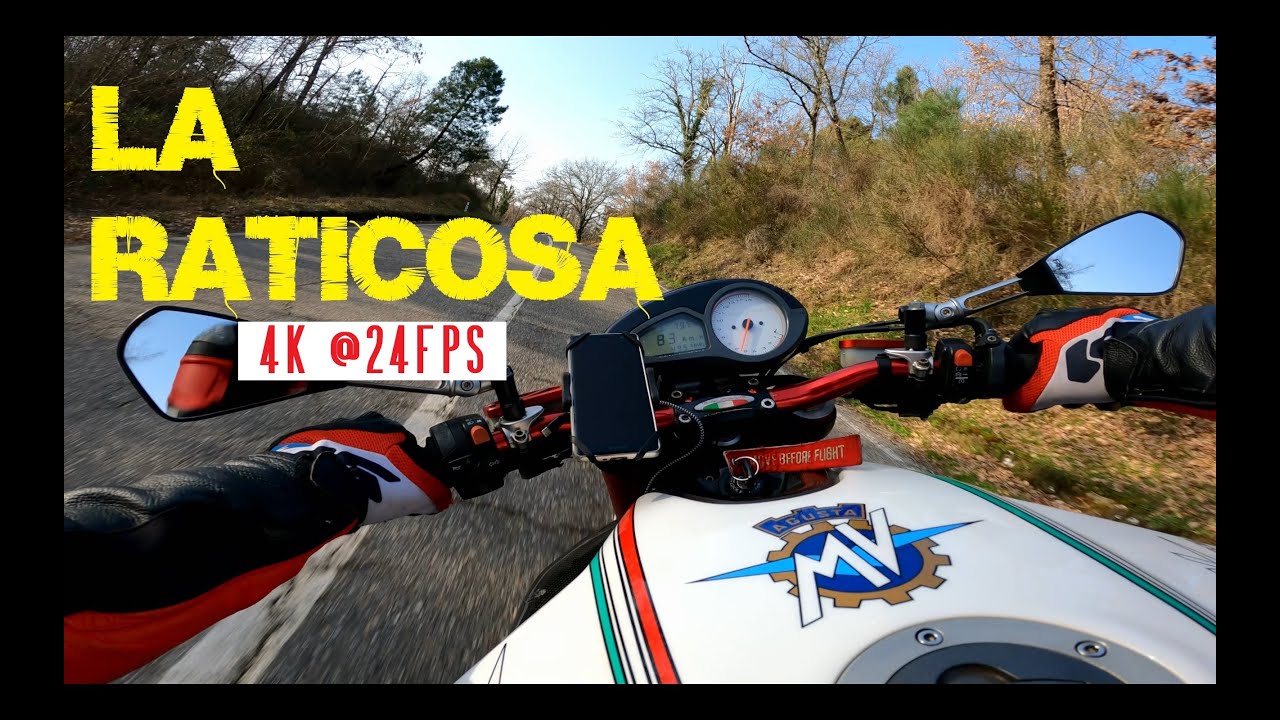 ONBOARD BRUTALE 910 - Passo Futa Raticosa -  4K @24fps