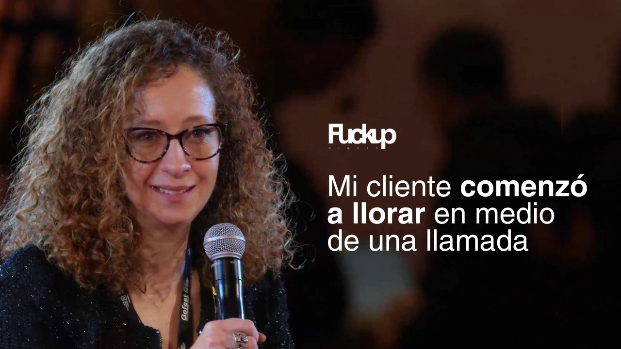 El error que hizo llorar al cliente… literalmente | Rosario B. Casas | Fuckup Nights x GoFest 2025
