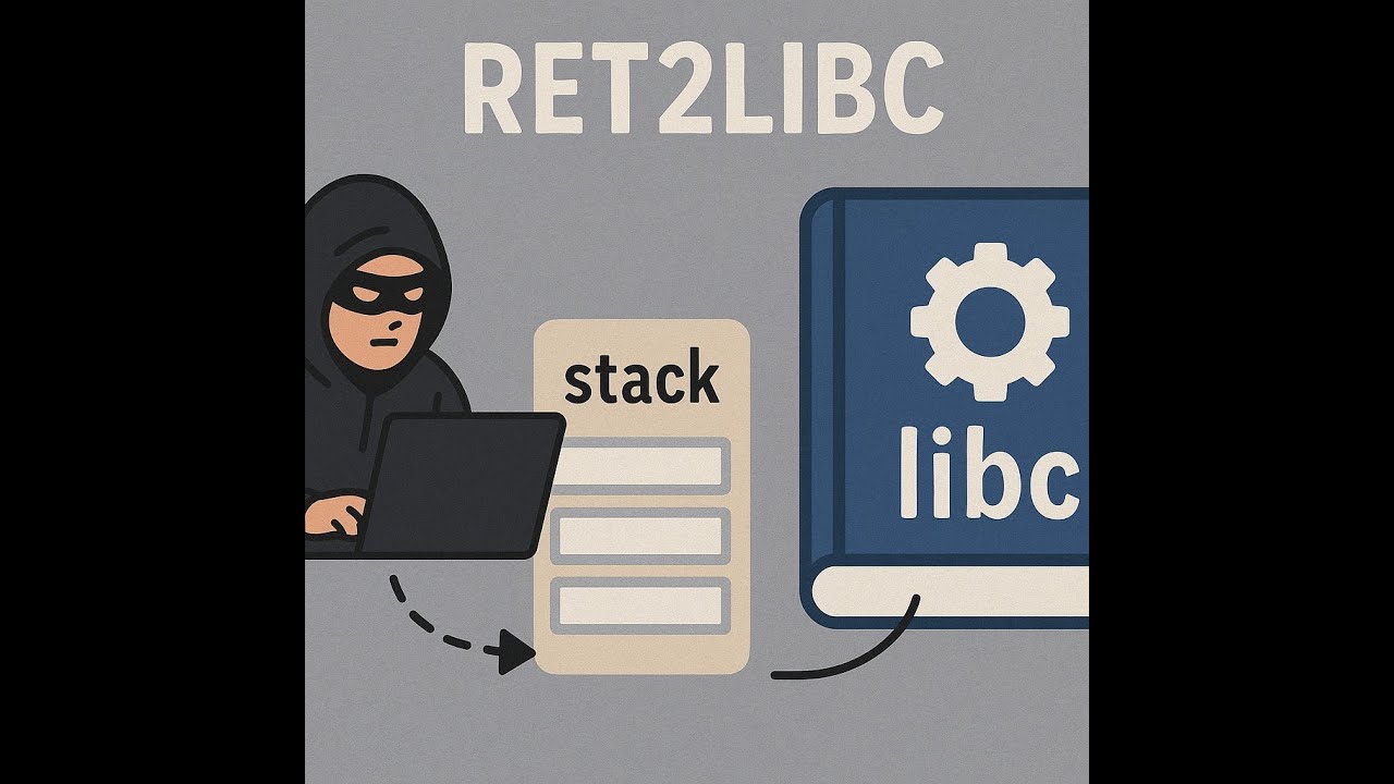 0x6 Bypassing ASLR with Buffer Overflow - ret2libc technique explained in depth and exploited.