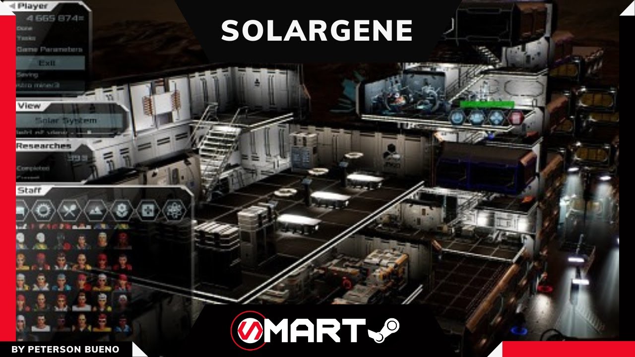 Novo Jogo, Surviving Mars + RimWorld | SOLARGENE PT BR
