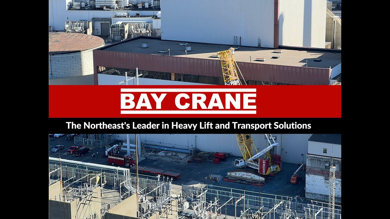 Removal and transport of a 520,000 lbs. Generator
