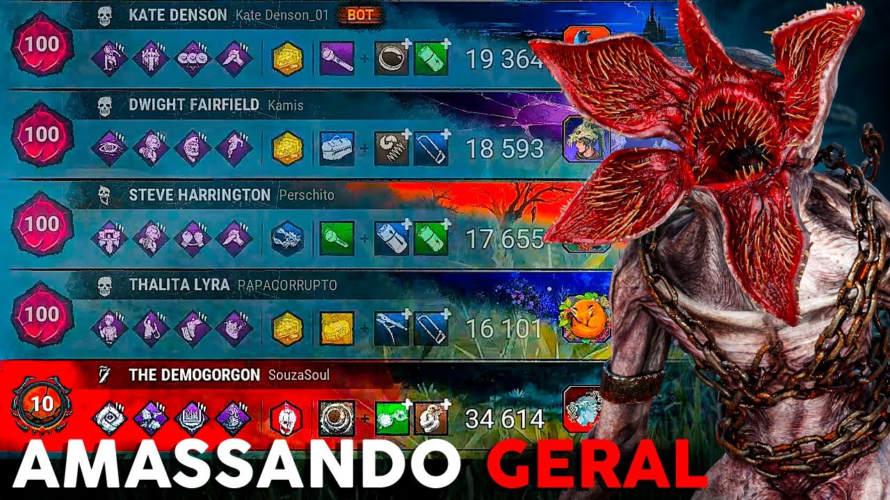 Meu Demogorgon Full Chase vs SWF Prestígio 400 no Dead by Daylight
