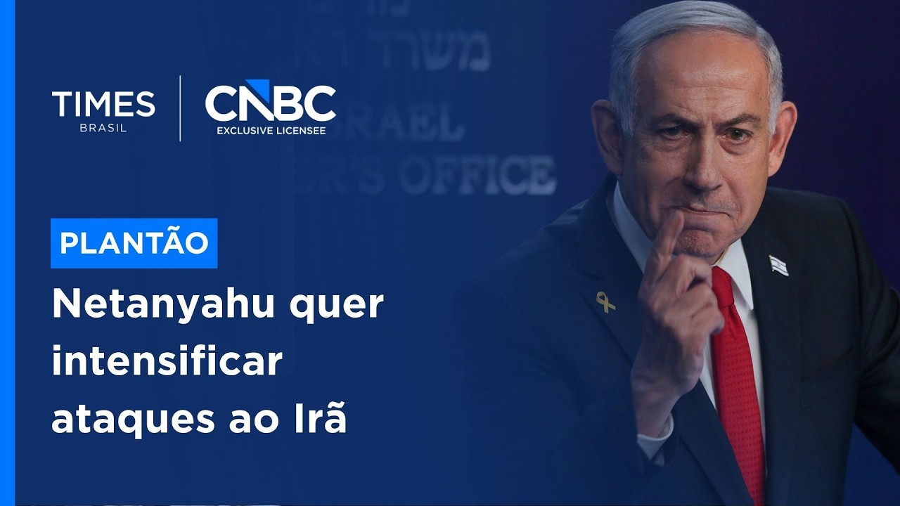 Netanyahu promete intensificar ataques ao Irã e conflito amplia alerta nos mercados globais
