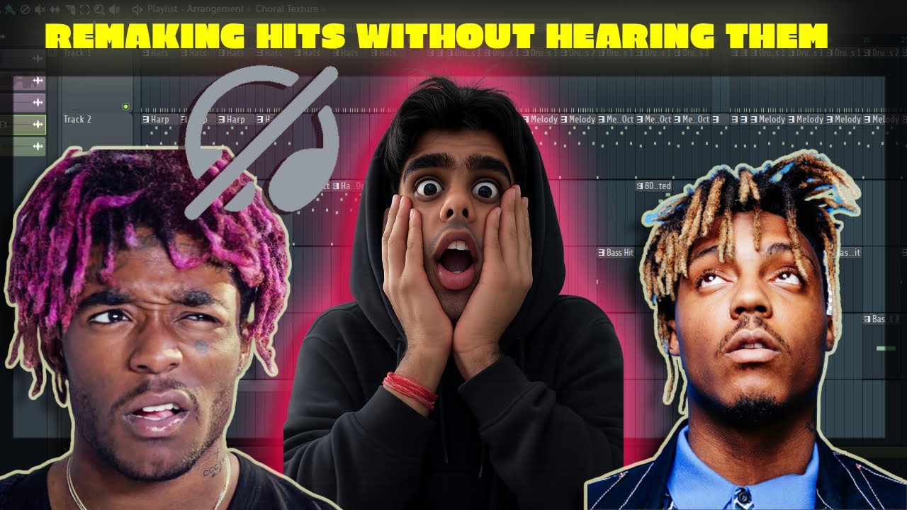 REMAKING HITS WITHOUT LISTENING TO THEM 🔥🔥 (FT. ESDEEKID, JUICE WRLD, LIL UZI VERT)