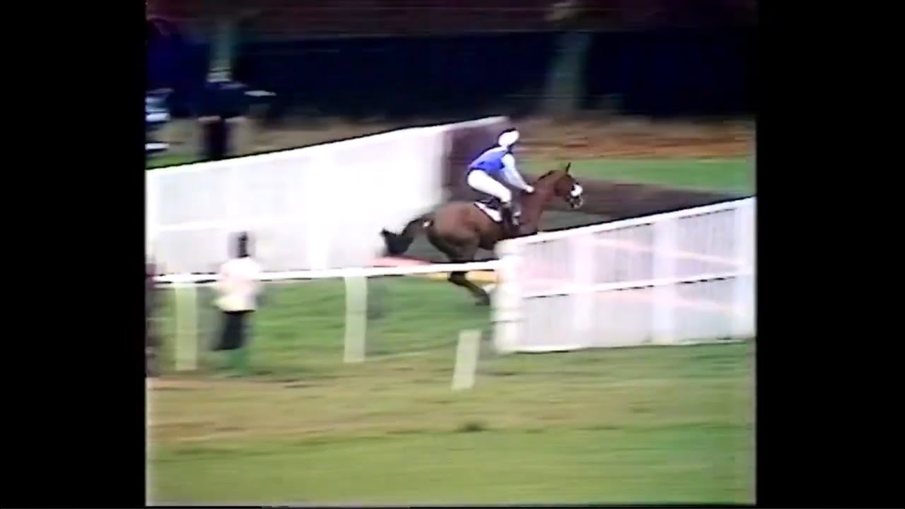 Ian Watkinson with The Legendary Tingle Creek.Racing Legends.
