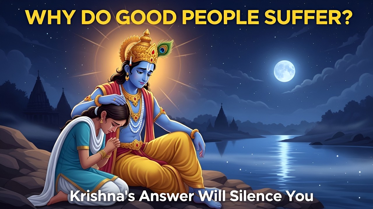 Why Do Good People Suffer? 😔 Krishna's Answer Silence You