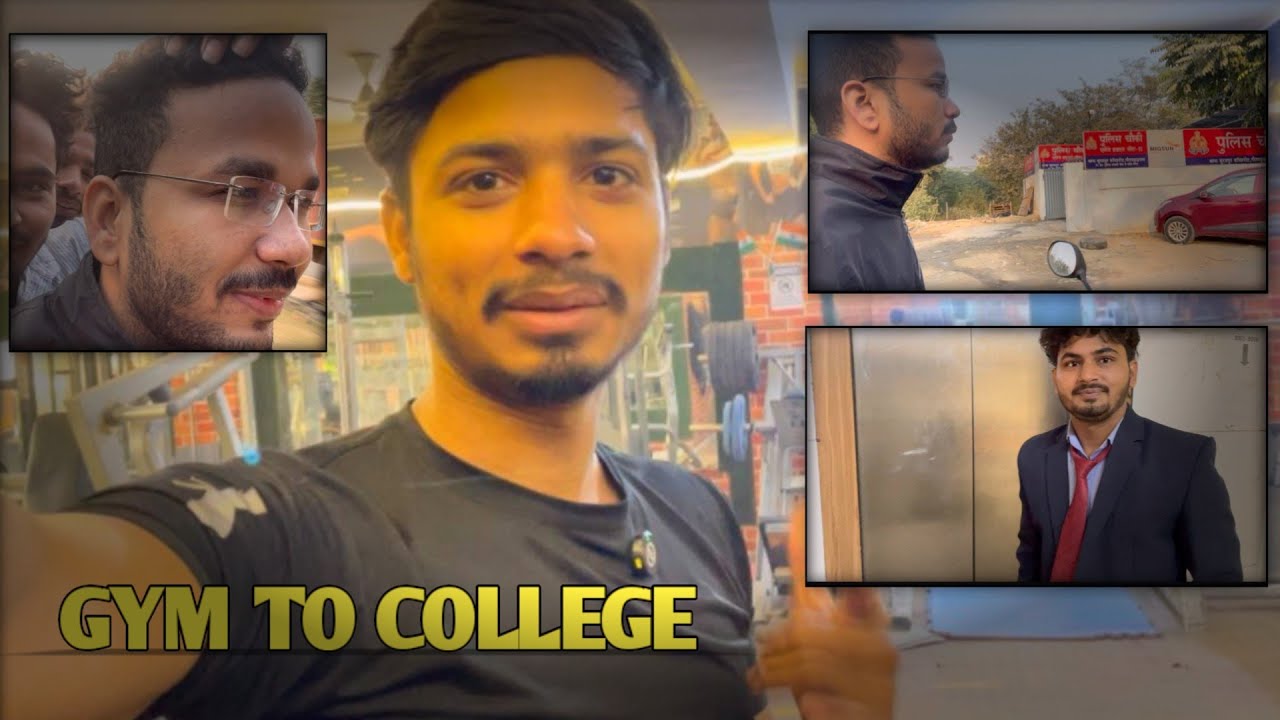 HUSTLE DAY VLOG: Gym Workout & Practical File Deadline at College!