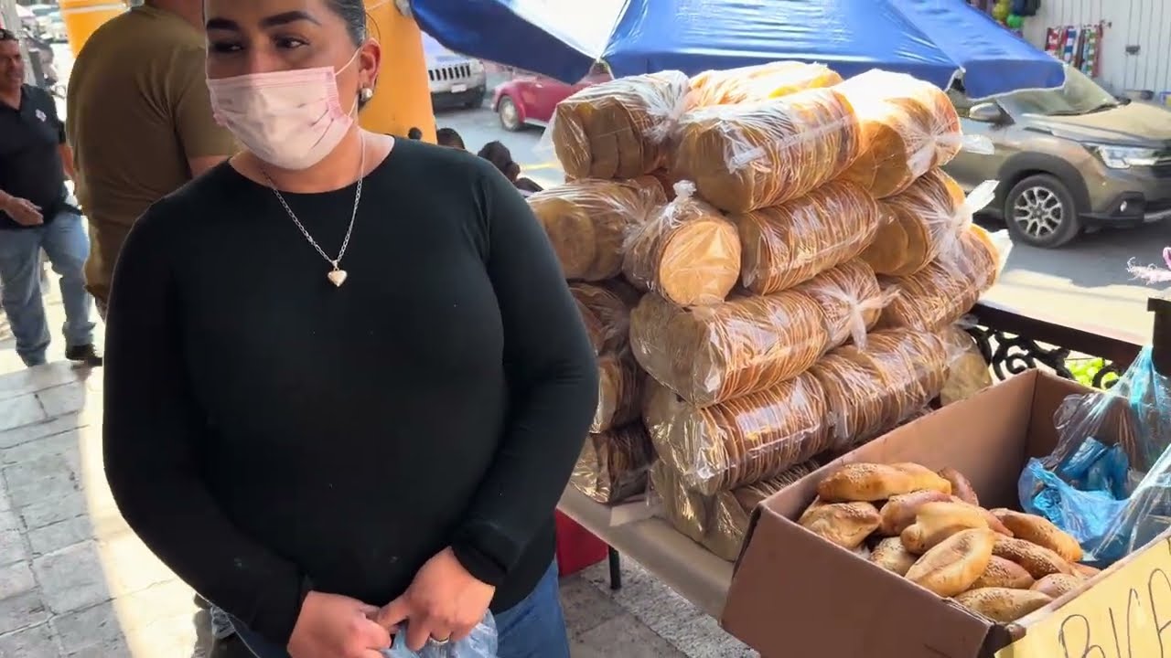 Las Tostadas del Mercado bien ricas y deliciosas las fuimos a buscar para la cena de Año nuevo 