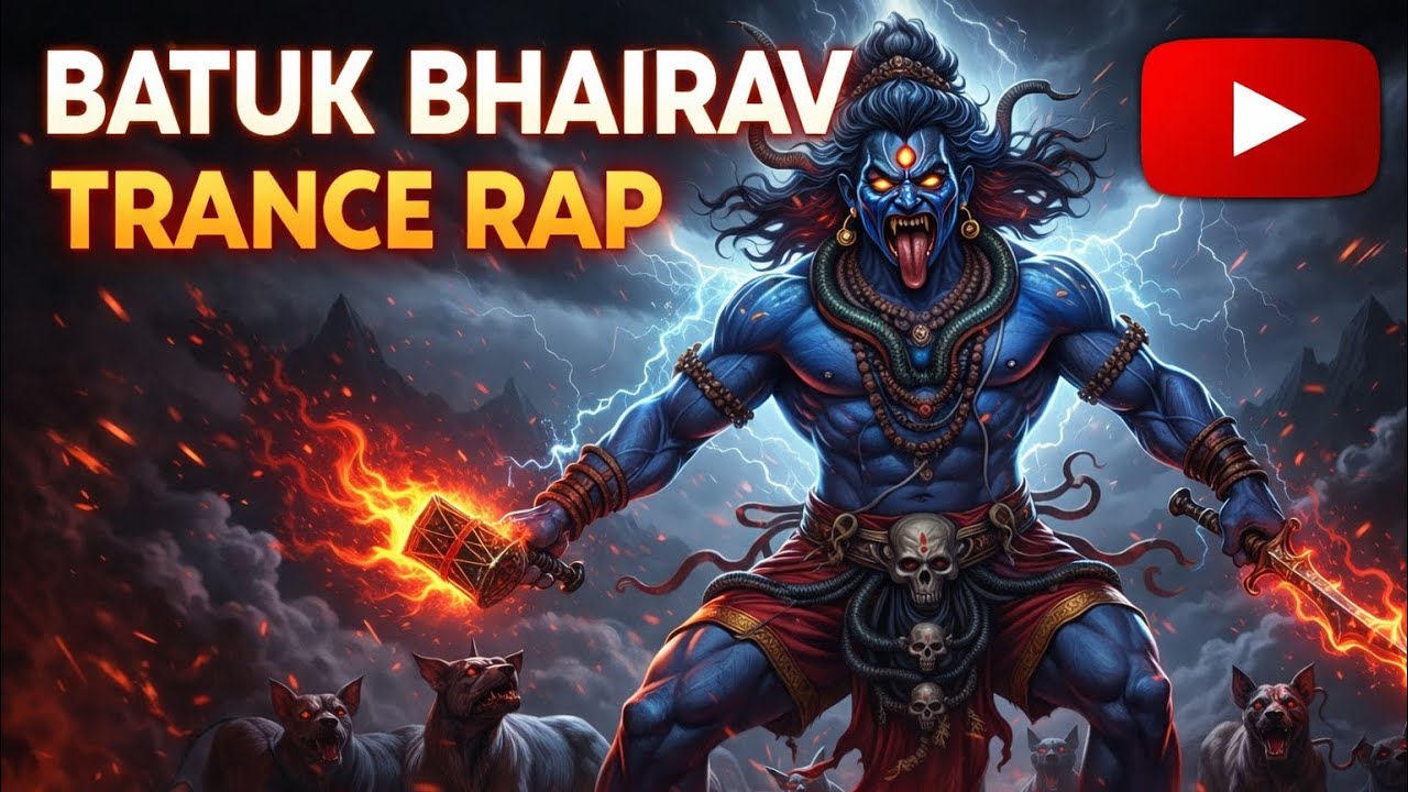 Batuk Bhairav Rap Trance (Mantra Trap Psy Style) 🔥 #TranceMusic#PsytranceIndia#IndianTrance#DarkPsy