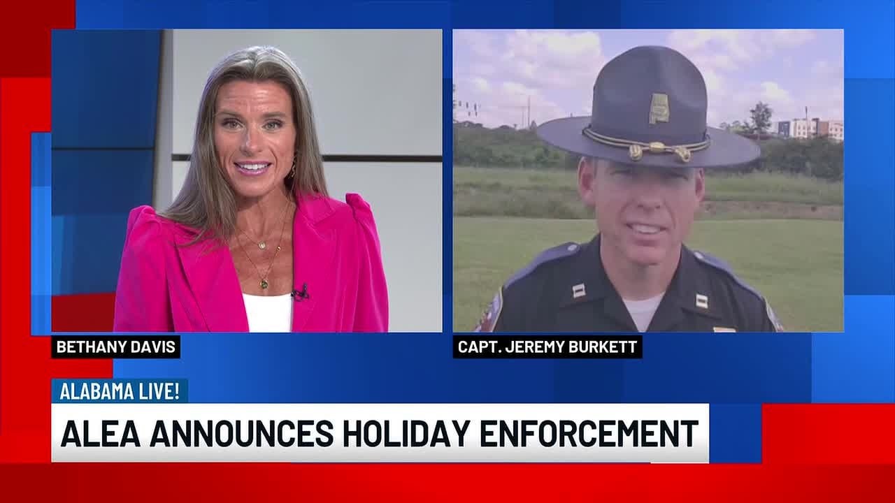 Alabama Law Enforcement announces increased enforcement during July 4 holiday travel period