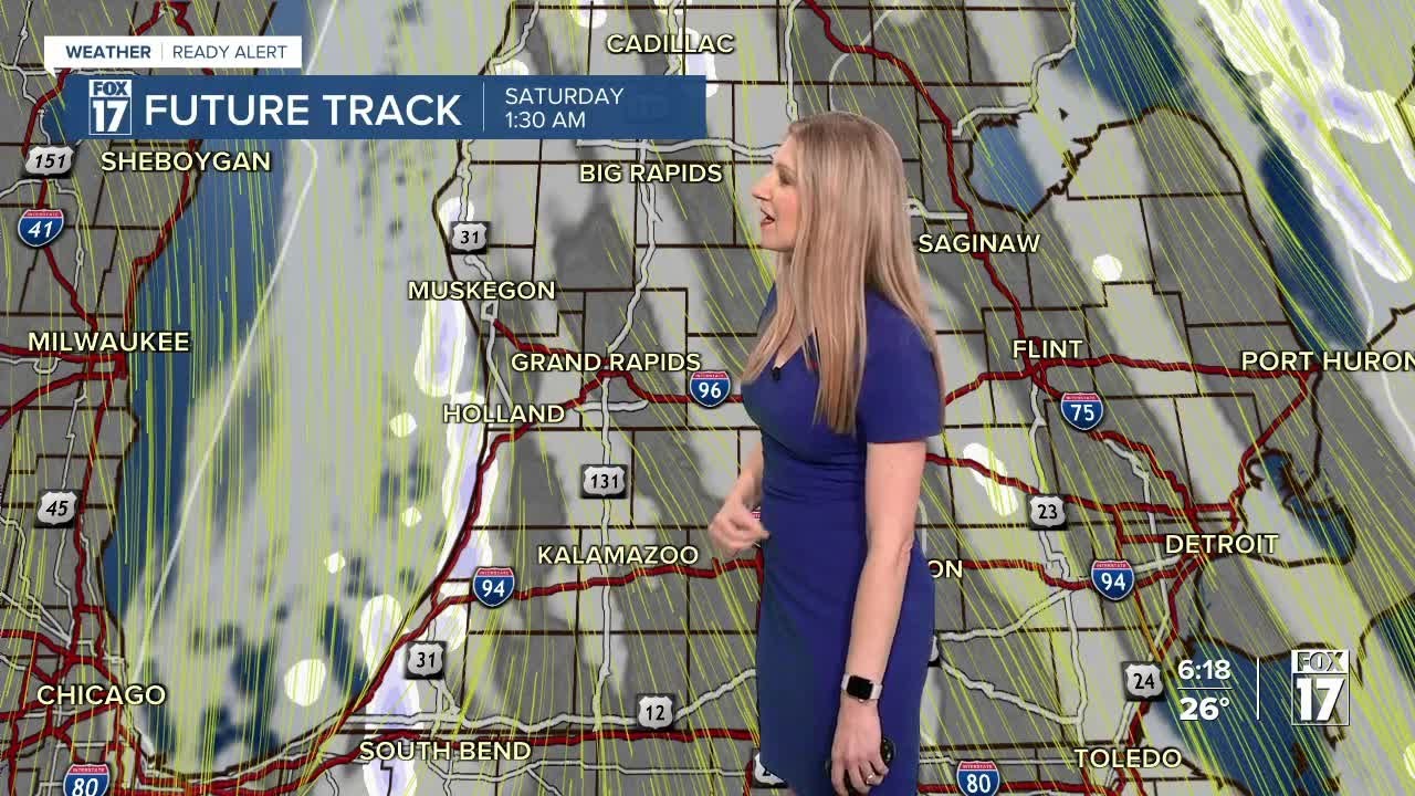 Friday Late PM Forecast: Cold, breezy, below zero wind chills