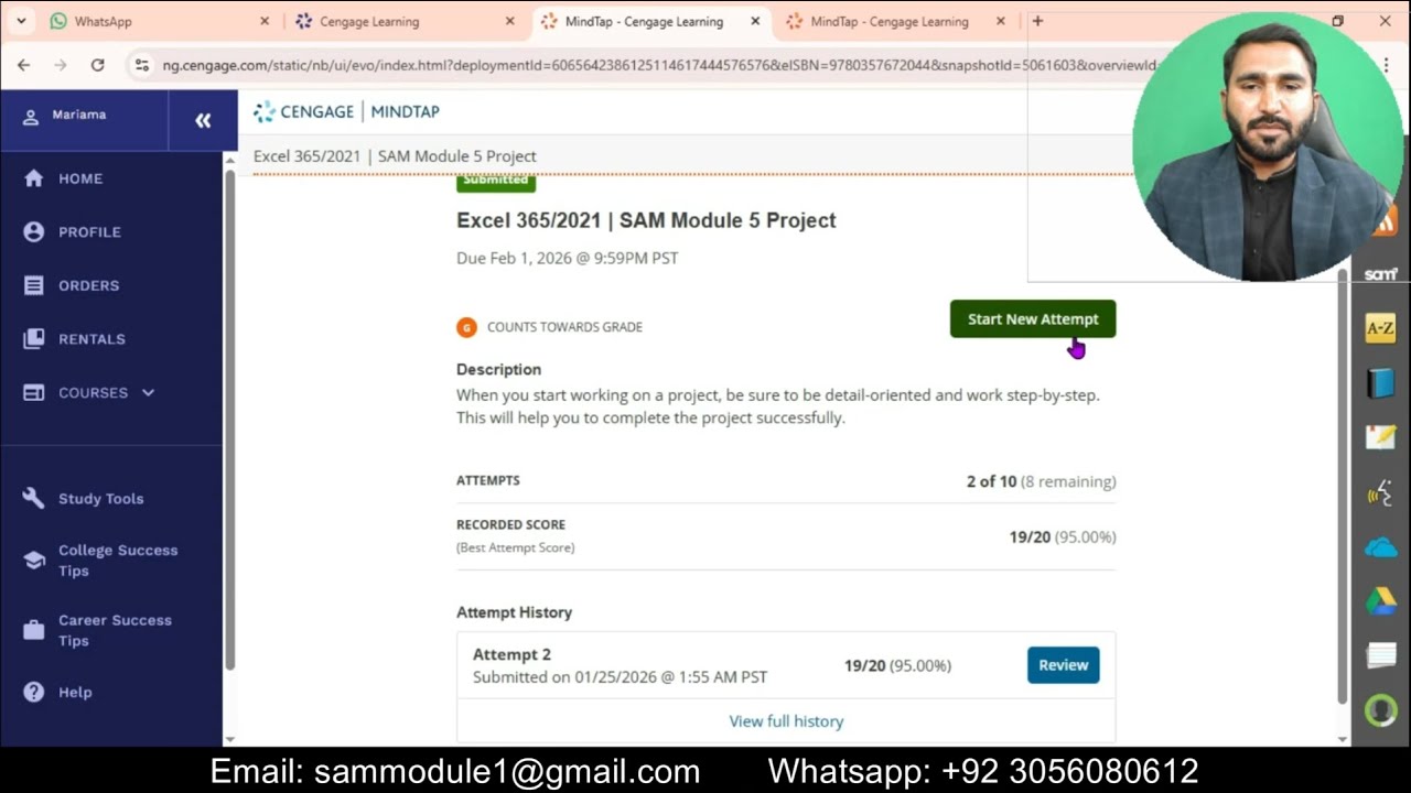 New Perspectives Excel 365 2021 Module 5 SAM Project 1a Narbonne Suites | NP_EX365_2021_5a