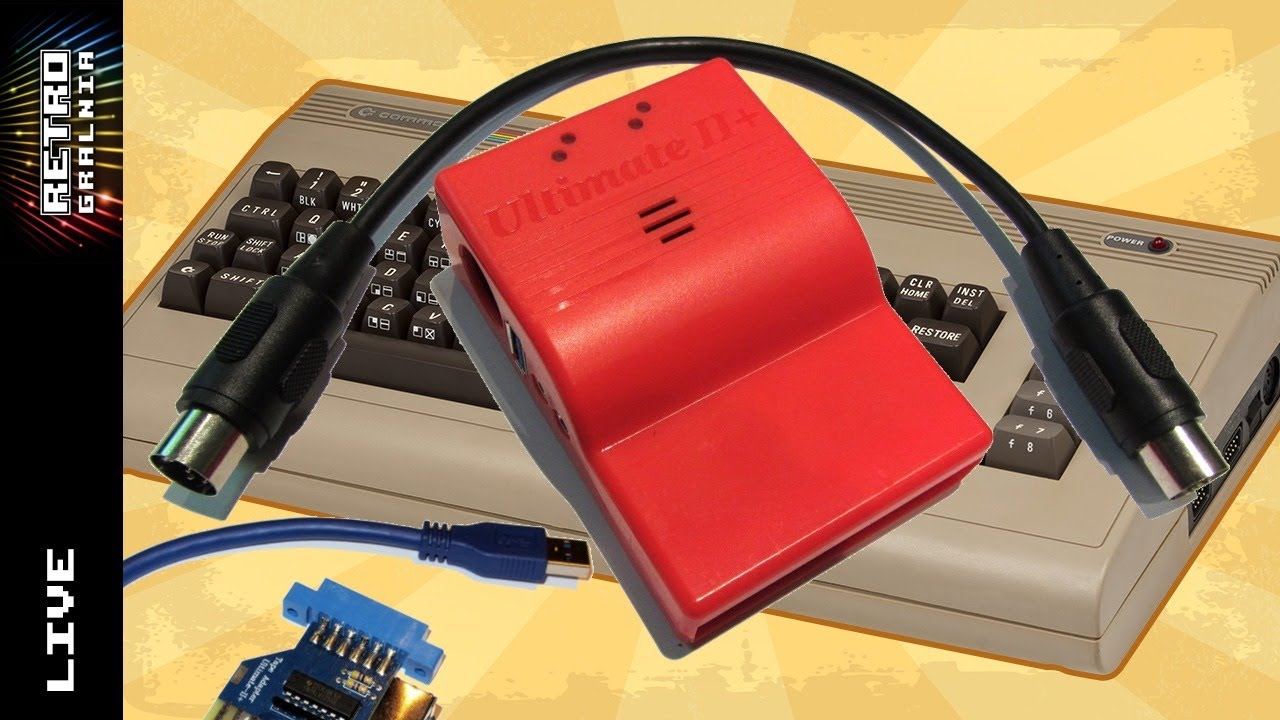 🔴 Commodore 64 - Ultimate II+ - Testy