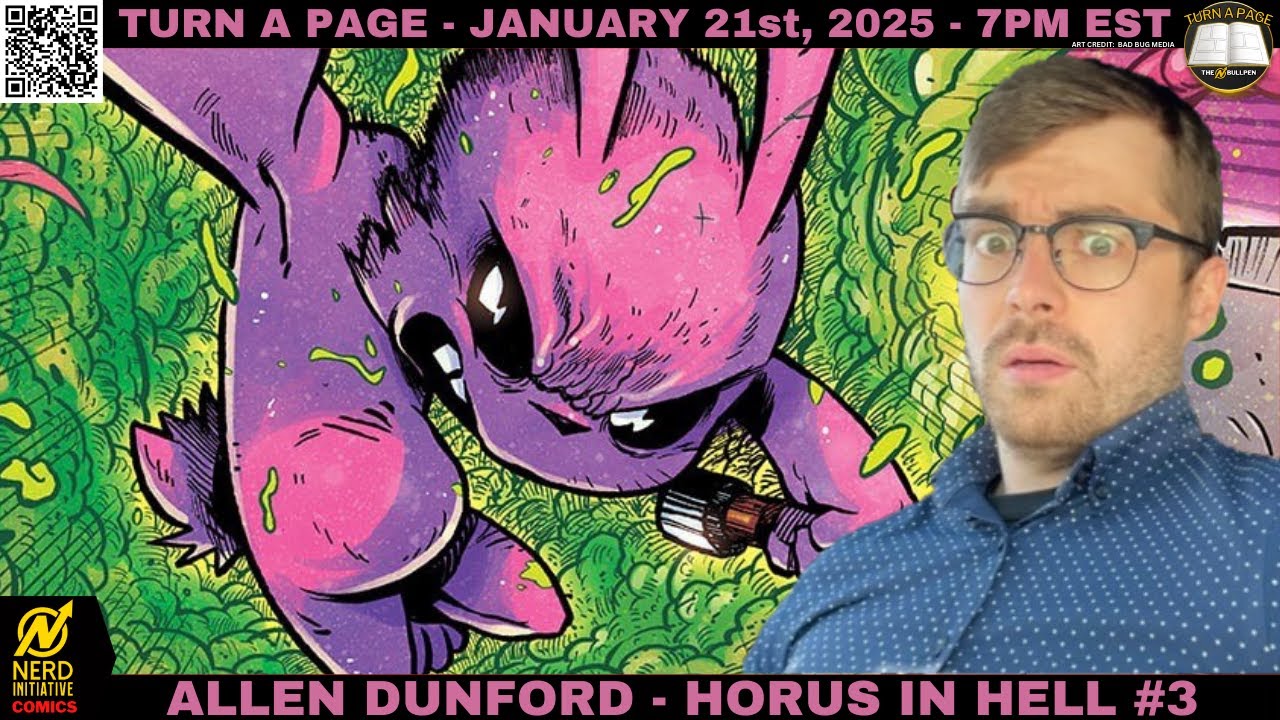 ALLEN DUNFORD - HORUS IN HELL #3 (LIVE ON KICKSTARTER)