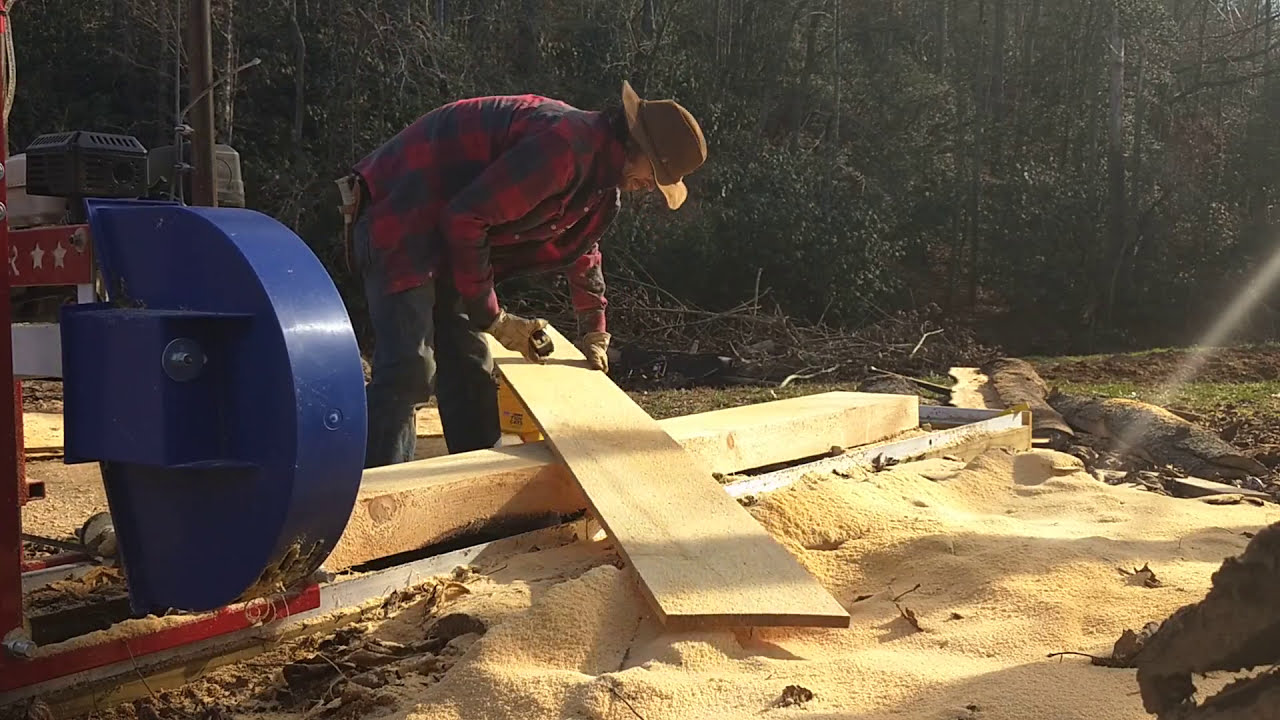 Hudson Hunter & Sawyer portable sawmill